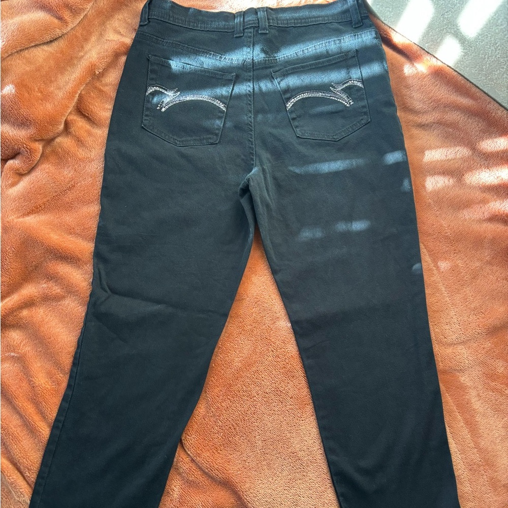 Gloria Vanderbilt Black Jeans
